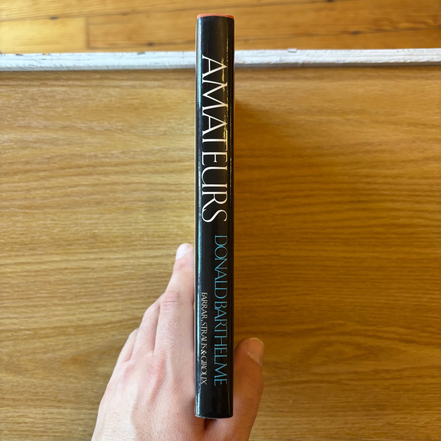 Donald Barthelme - Amateurs - First Edition