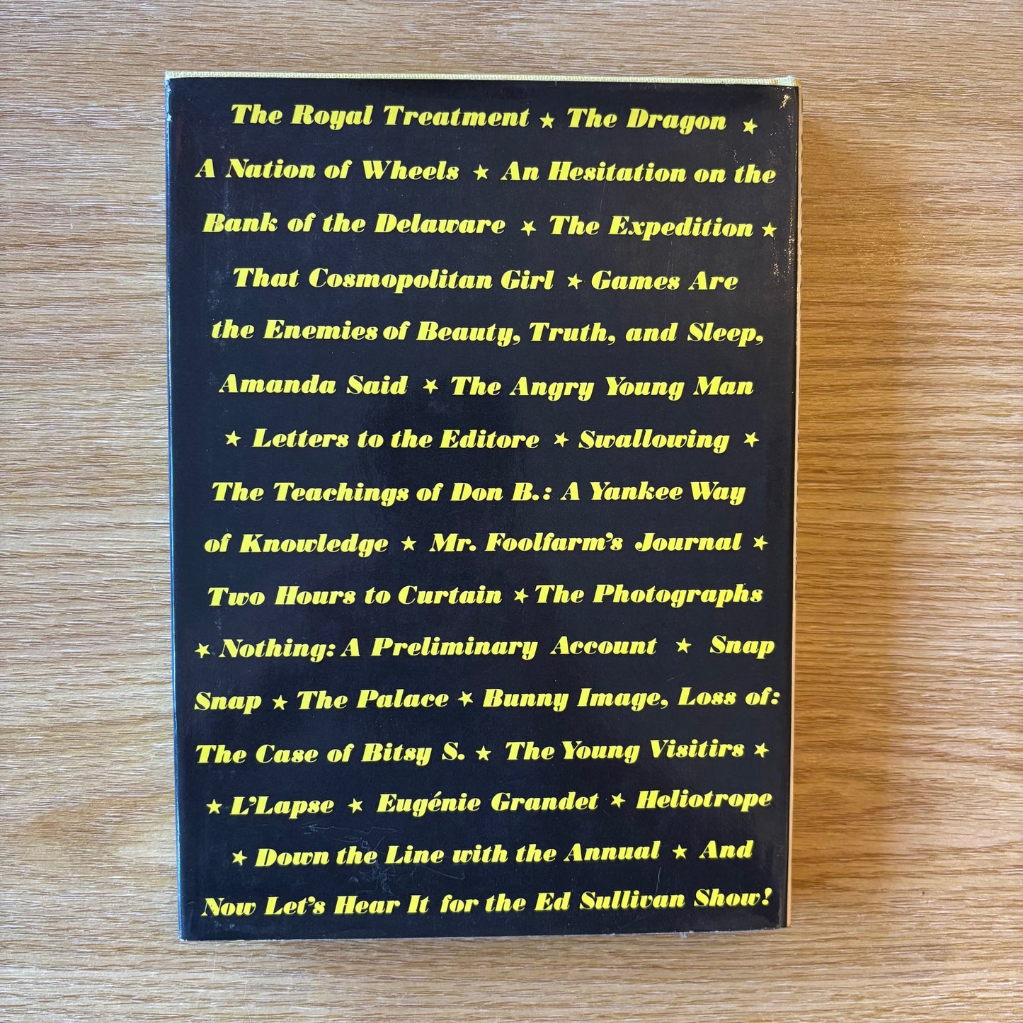 Donald Barthelme - Guilty Pleasures - First Edition