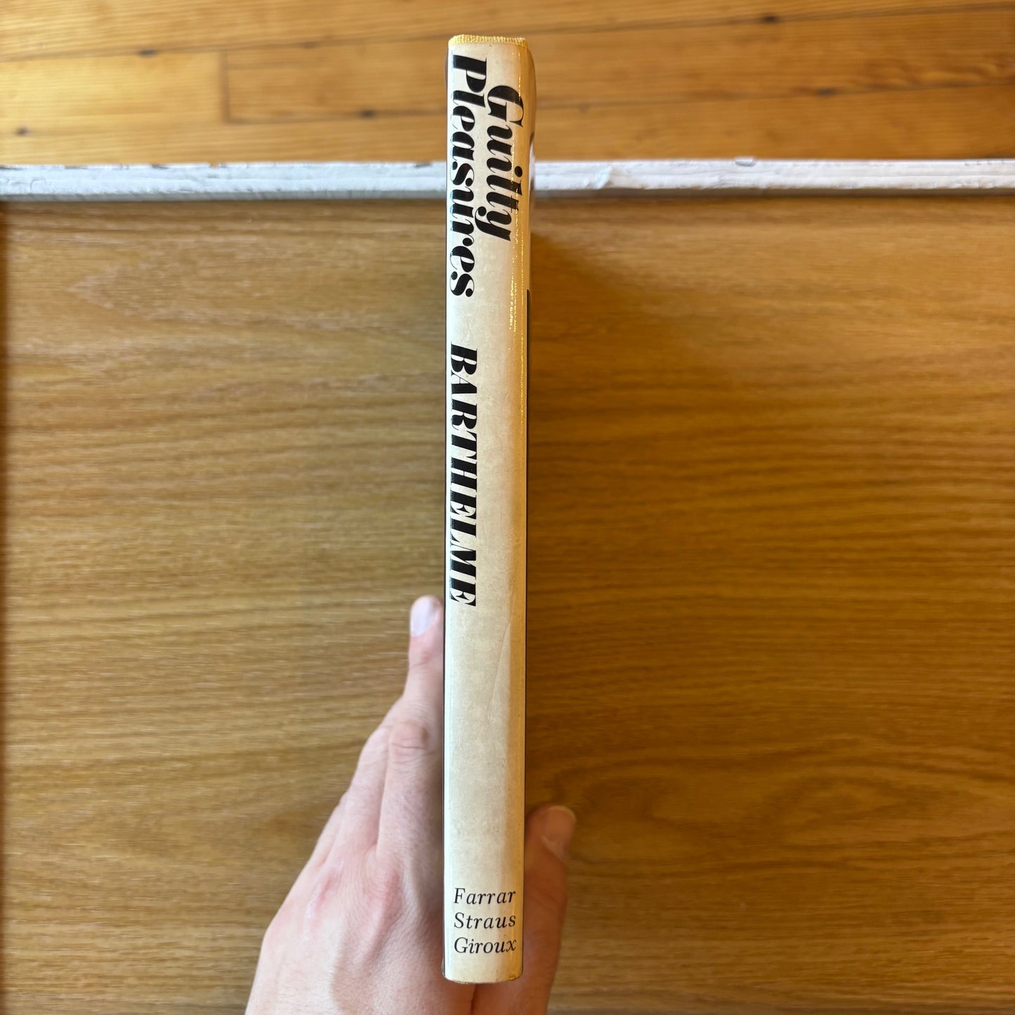 Donald Barthelme - Guilty Pleasures - First Edition