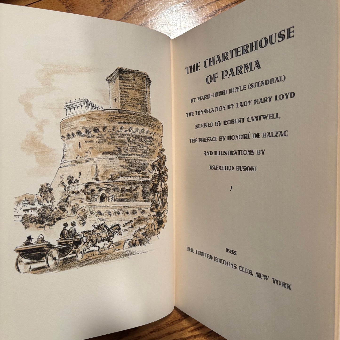 Stendhal - The Charterhouse of Parma - Signed Limited Edition