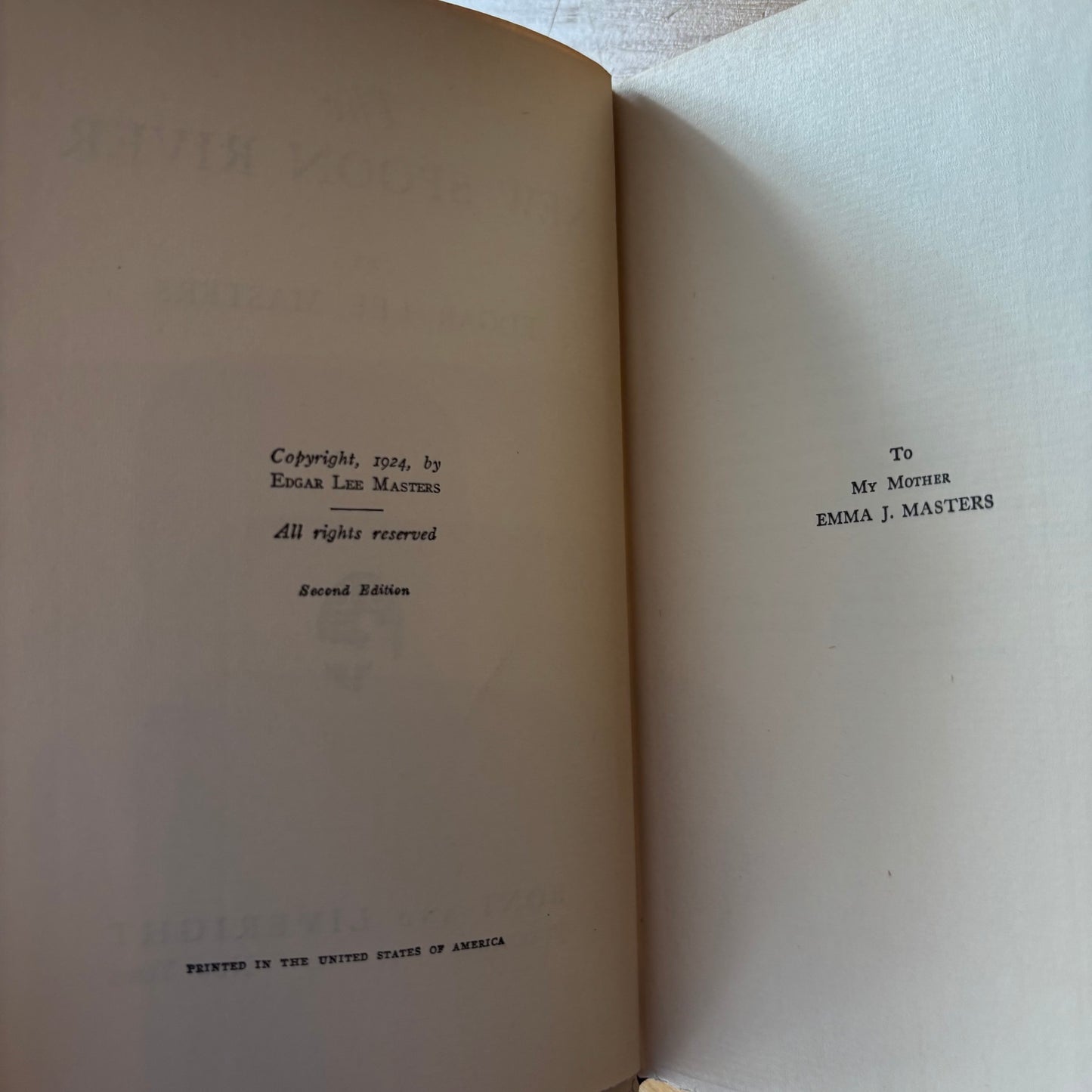 Edgar Lee Masters - The New Spoon River