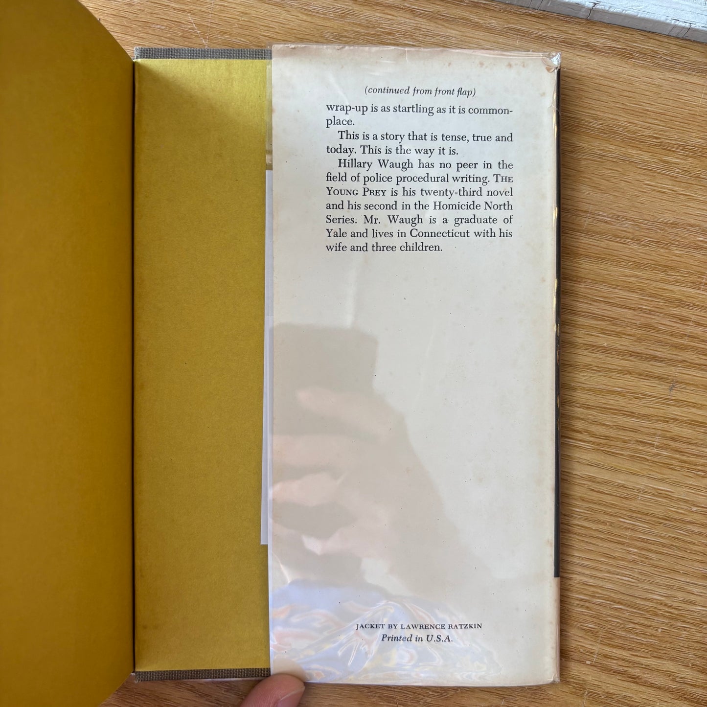 Hillary Waugh - Young Prey - Signed First Edition