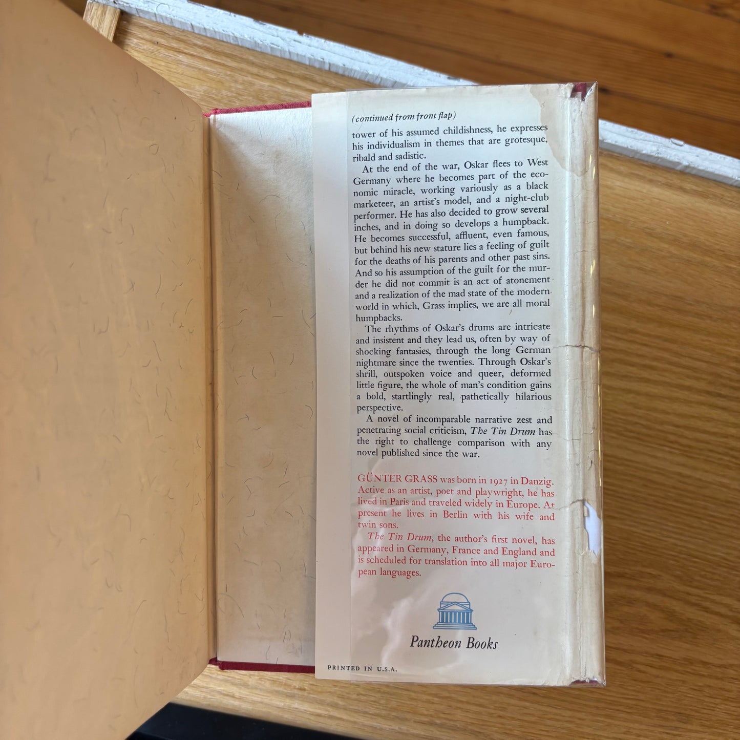 Gunter Grass - The Tin Drum - First Edition Later Printing