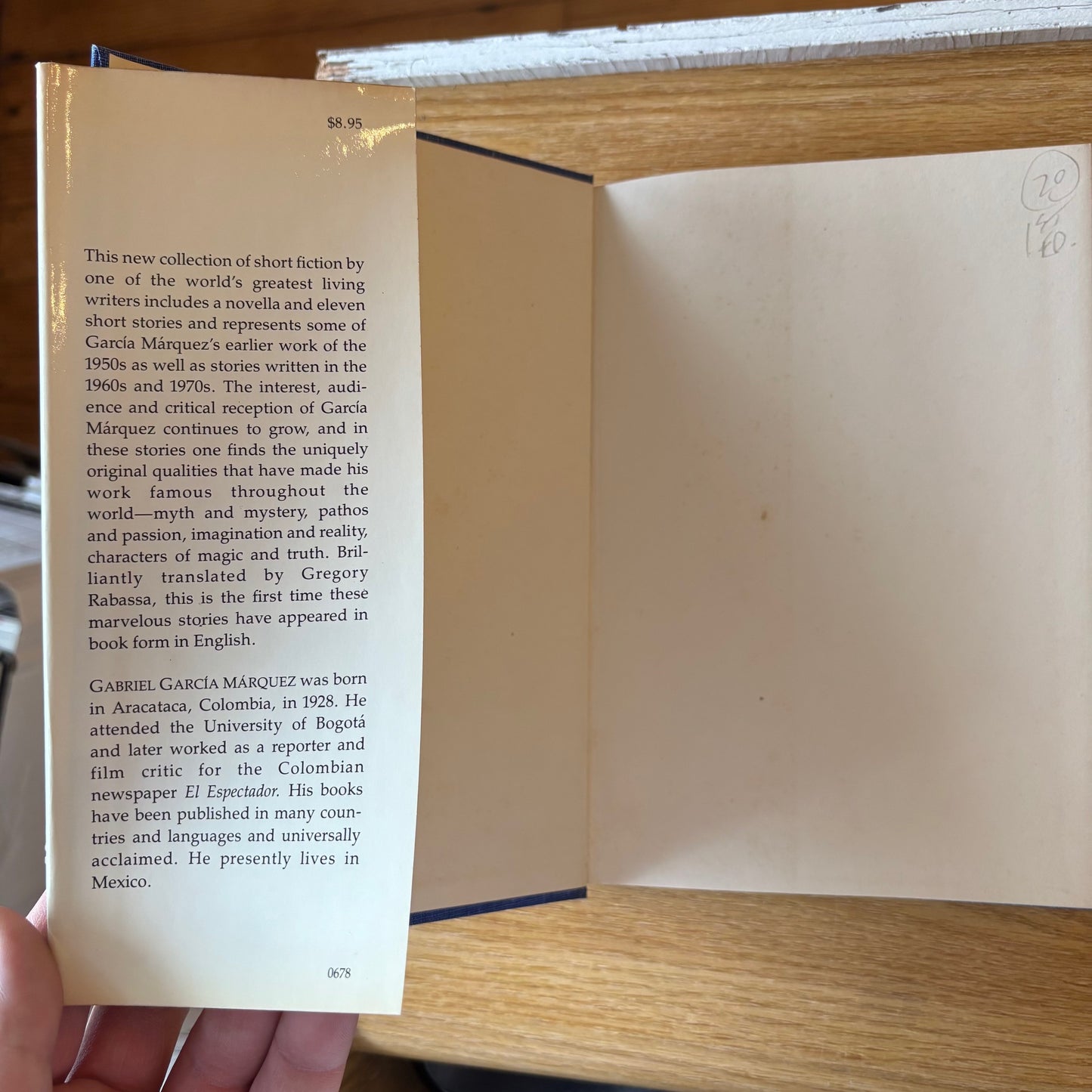 Gabriel Garcia Marquez - Innocent Erendira and Other Stories - First Edition