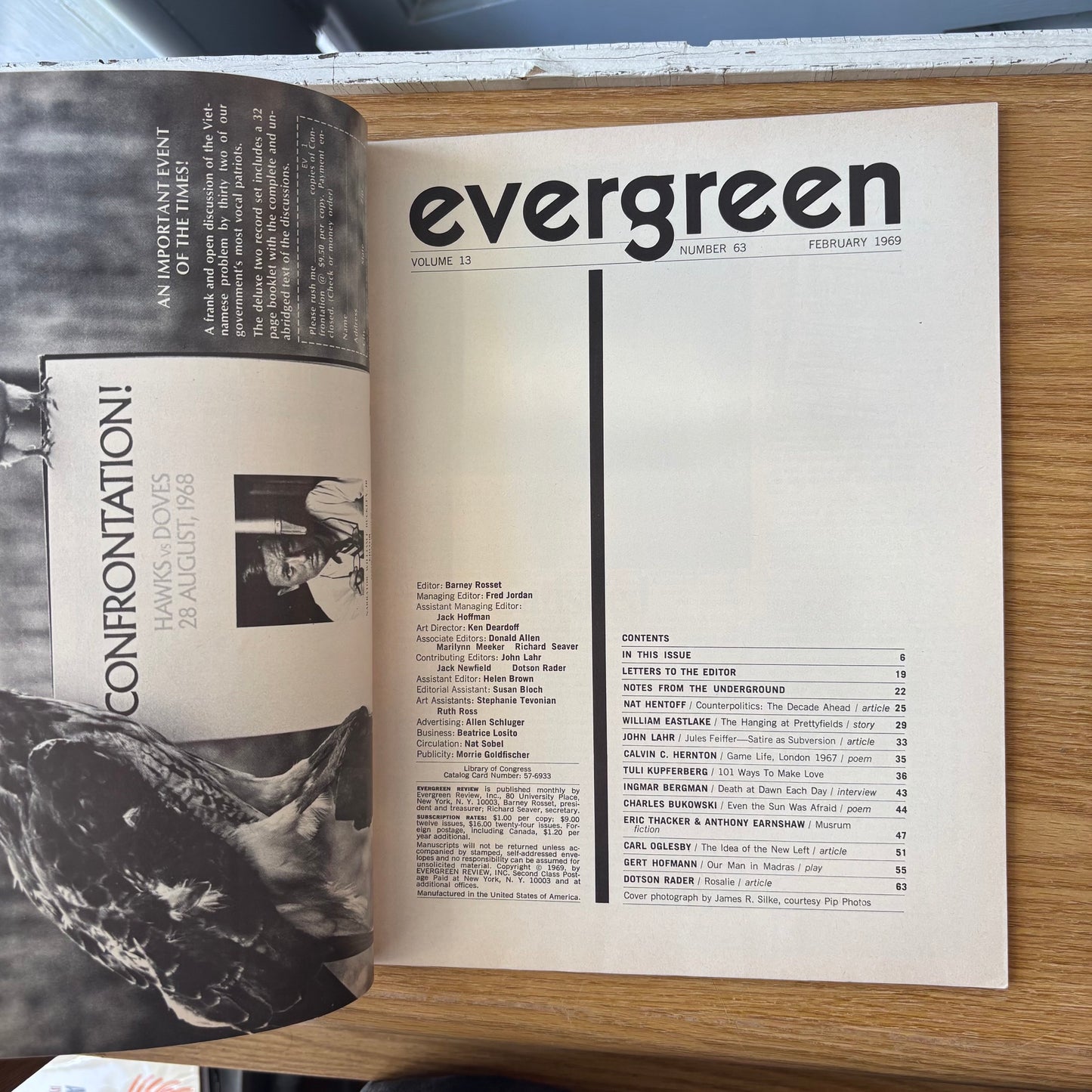 Barney Rosset, ed. - Evergreen Review Number 63