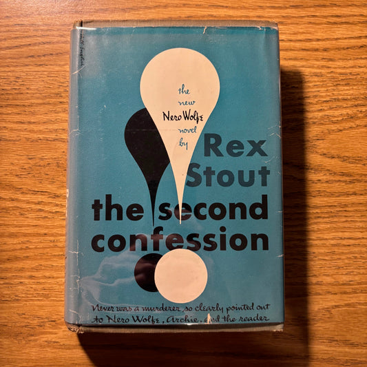 Rex Stout - The Second Confession - First Edition
