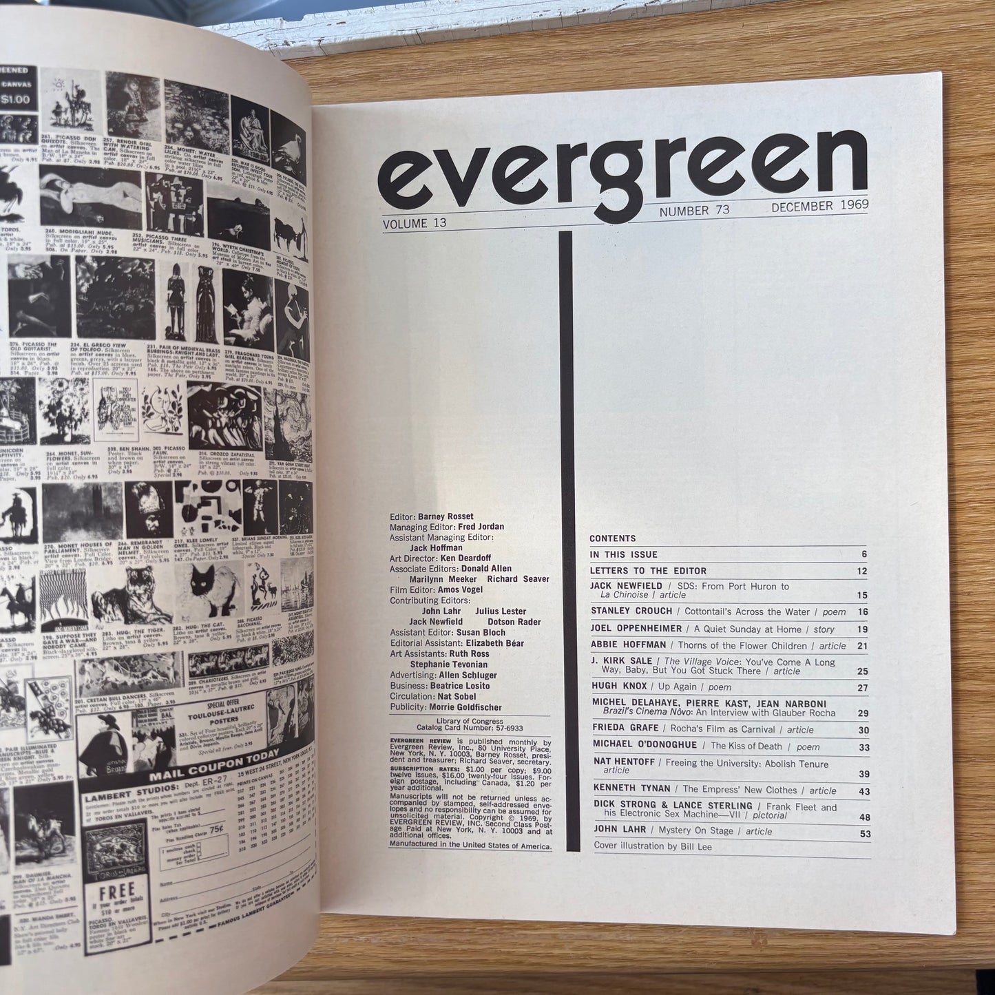 Barney Rosset, ed. - Evergreen Review Number 73