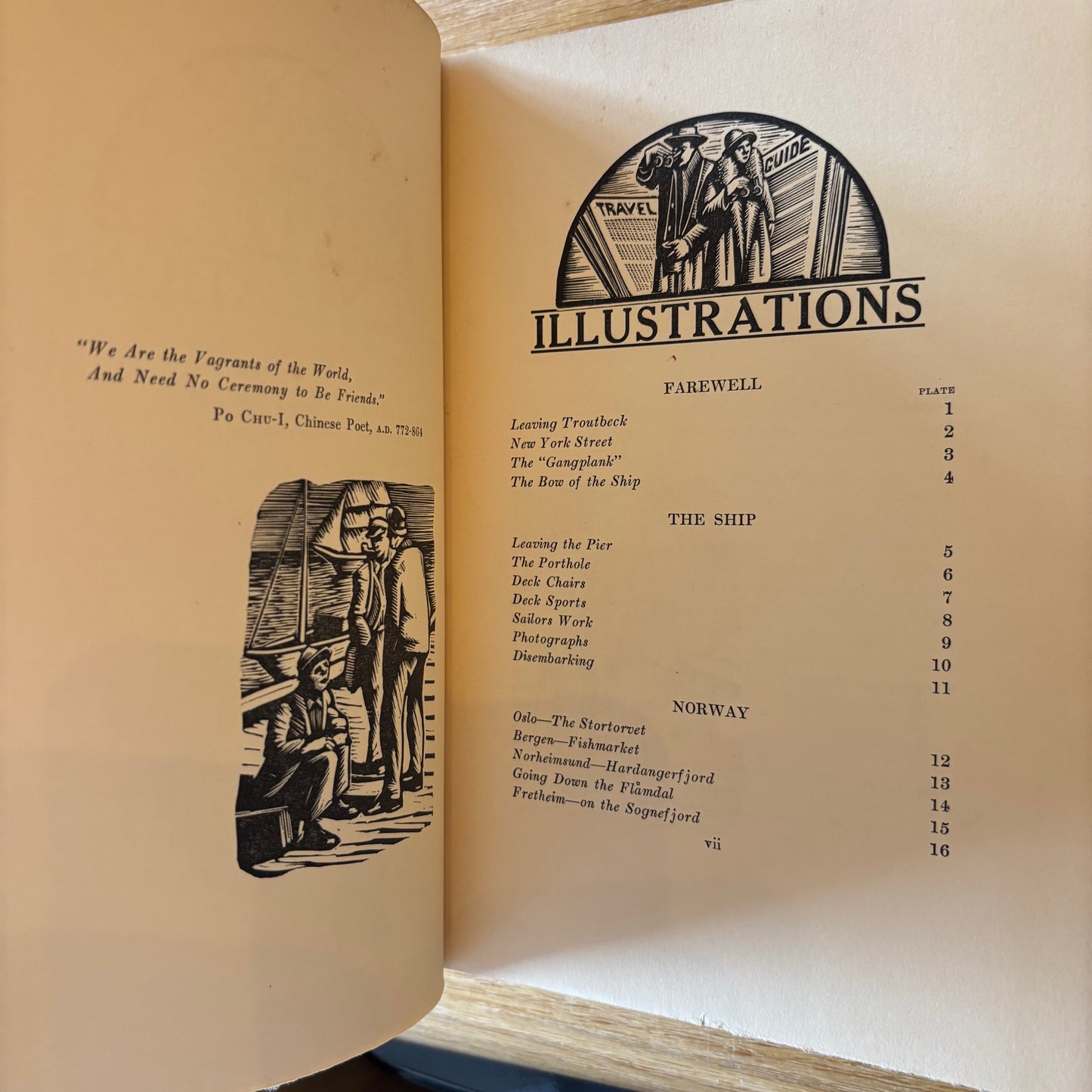 H. Glintenkamp - A Wandered in Woodcuts - First Edition