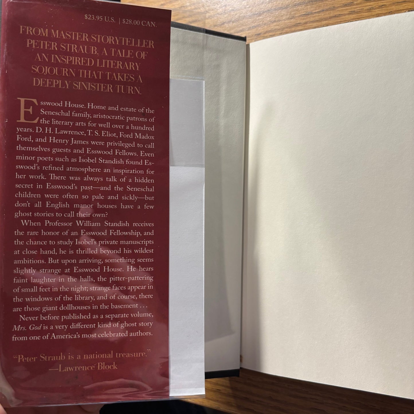 Peter Straub - Mrs. God - Signed First Edition