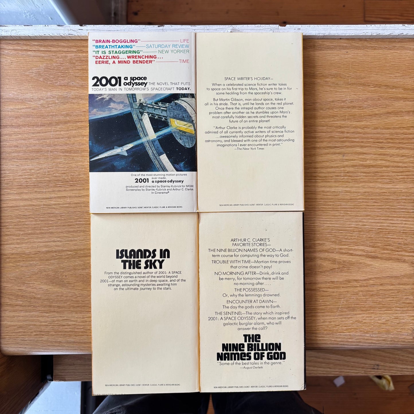 Arthur C. Clarke - A Master's Collection of Science Fiction - Paperback Box Set