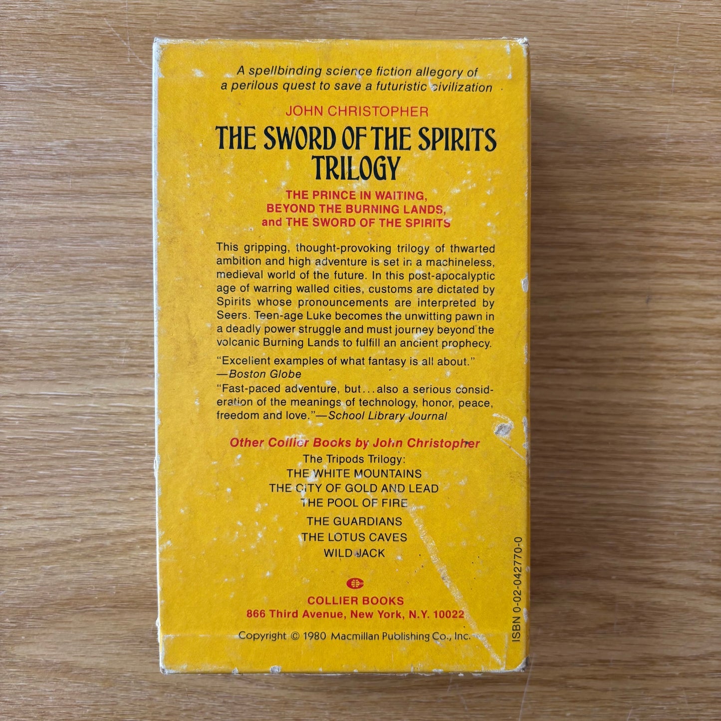 John Christopher - The Sword of the Spirits Trilogy - Paperback Box Set