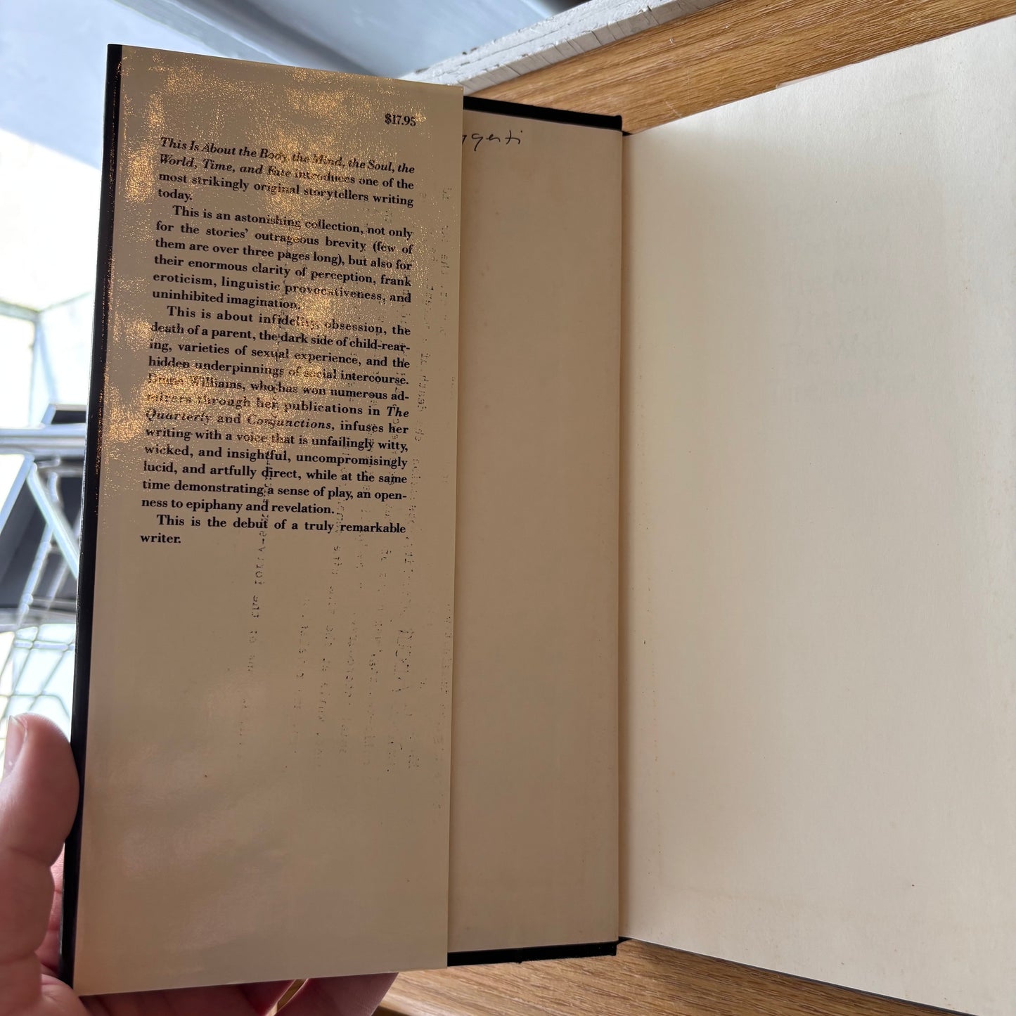 Diane Williams - This is About the Body, the Mind, the Soul, the World, Time, and Fate - First Edition