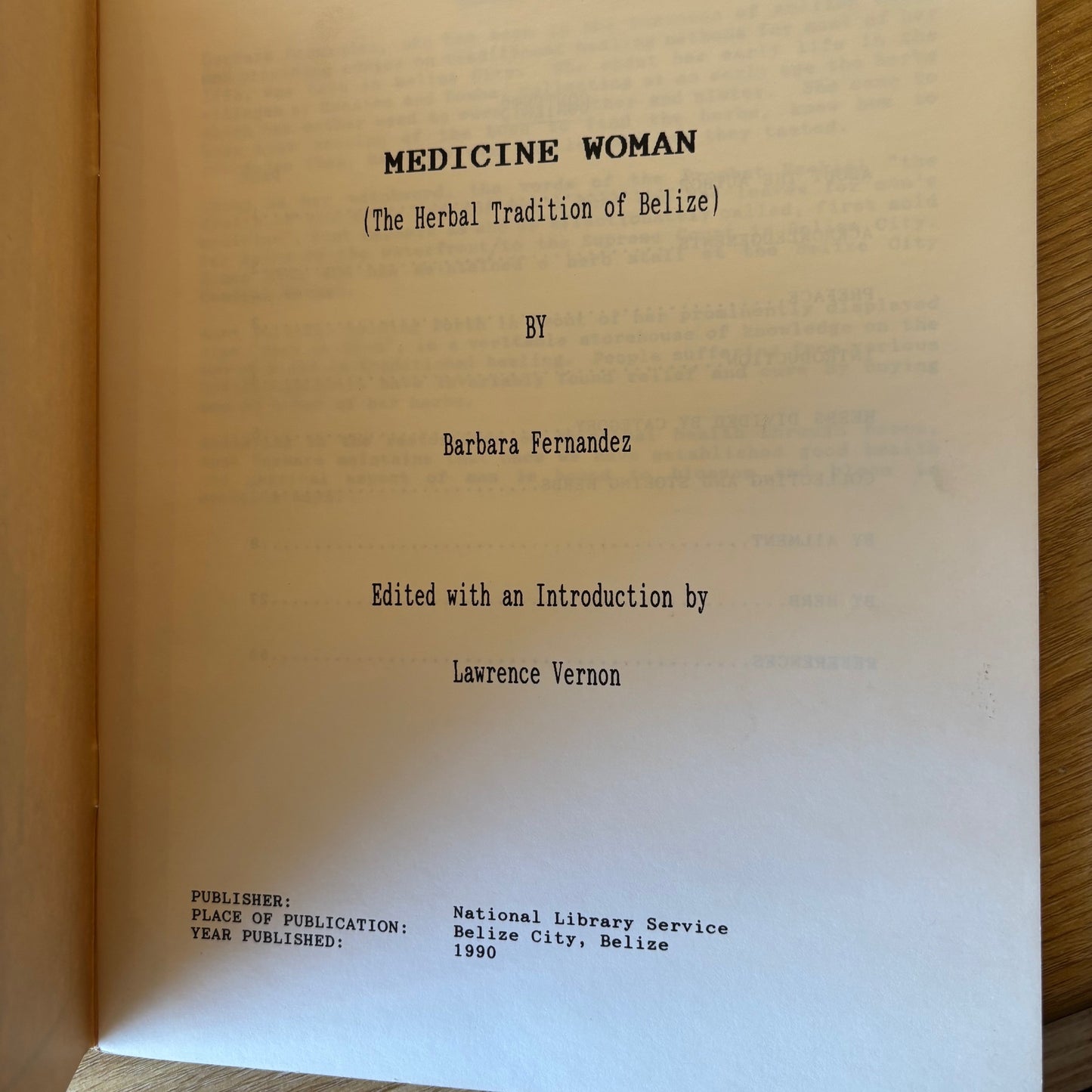 Barbara Fernandez - Medicine Woman (The Herbal Tradition of Belize)