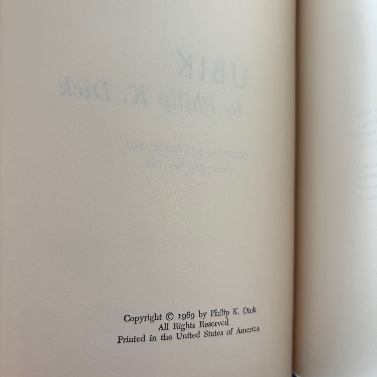 Philip K. Dick - Ubik