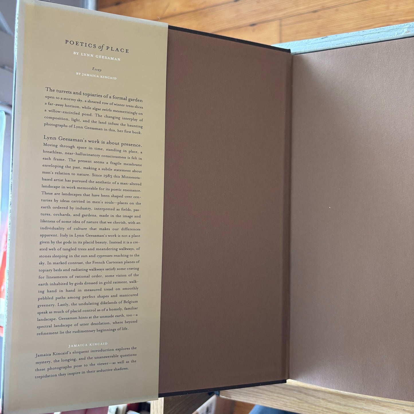 Lynn Geesaman - Poetics of Place - Signed First Edition