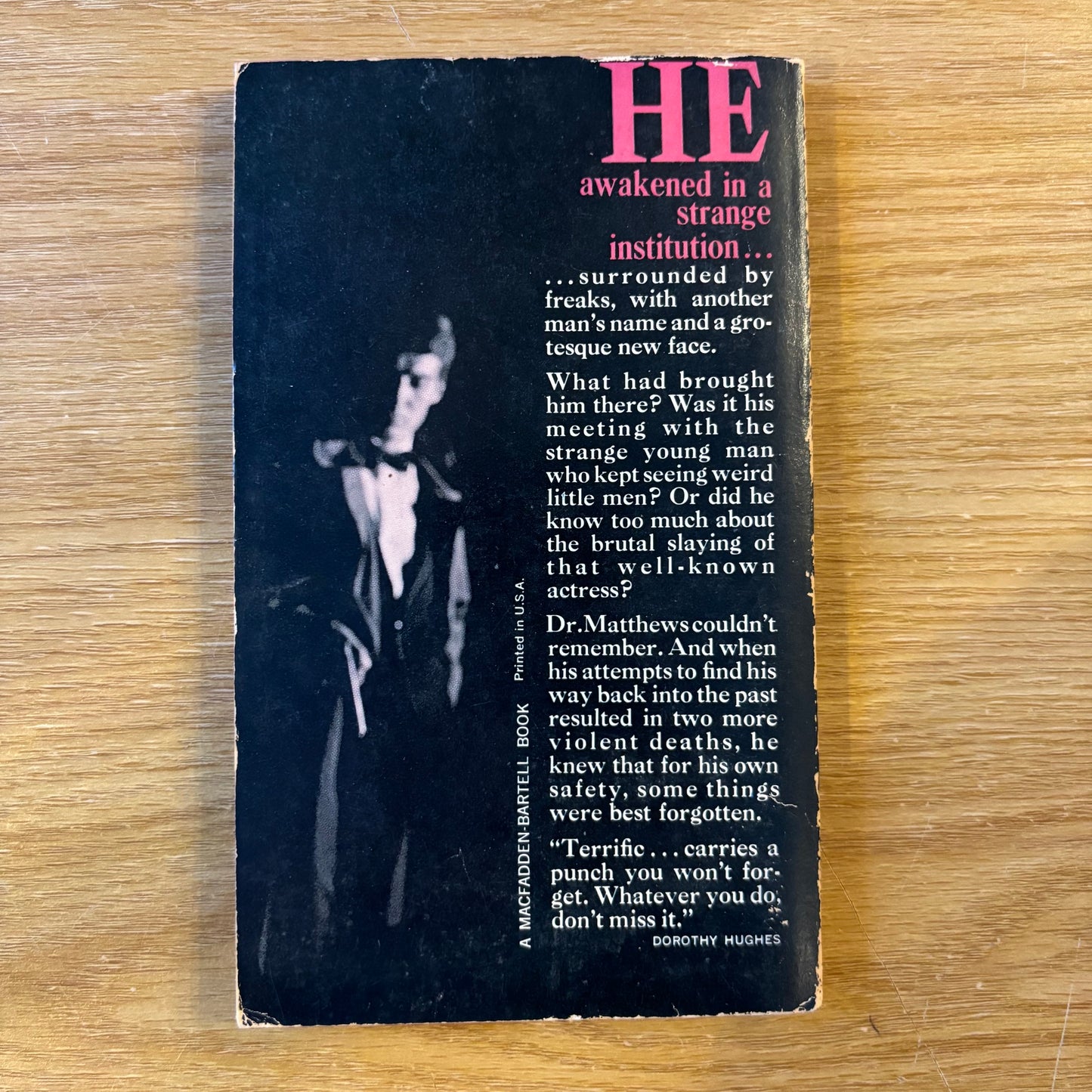 John Franklin Bardin - The Deadly Percheron - First Edition Paperback
