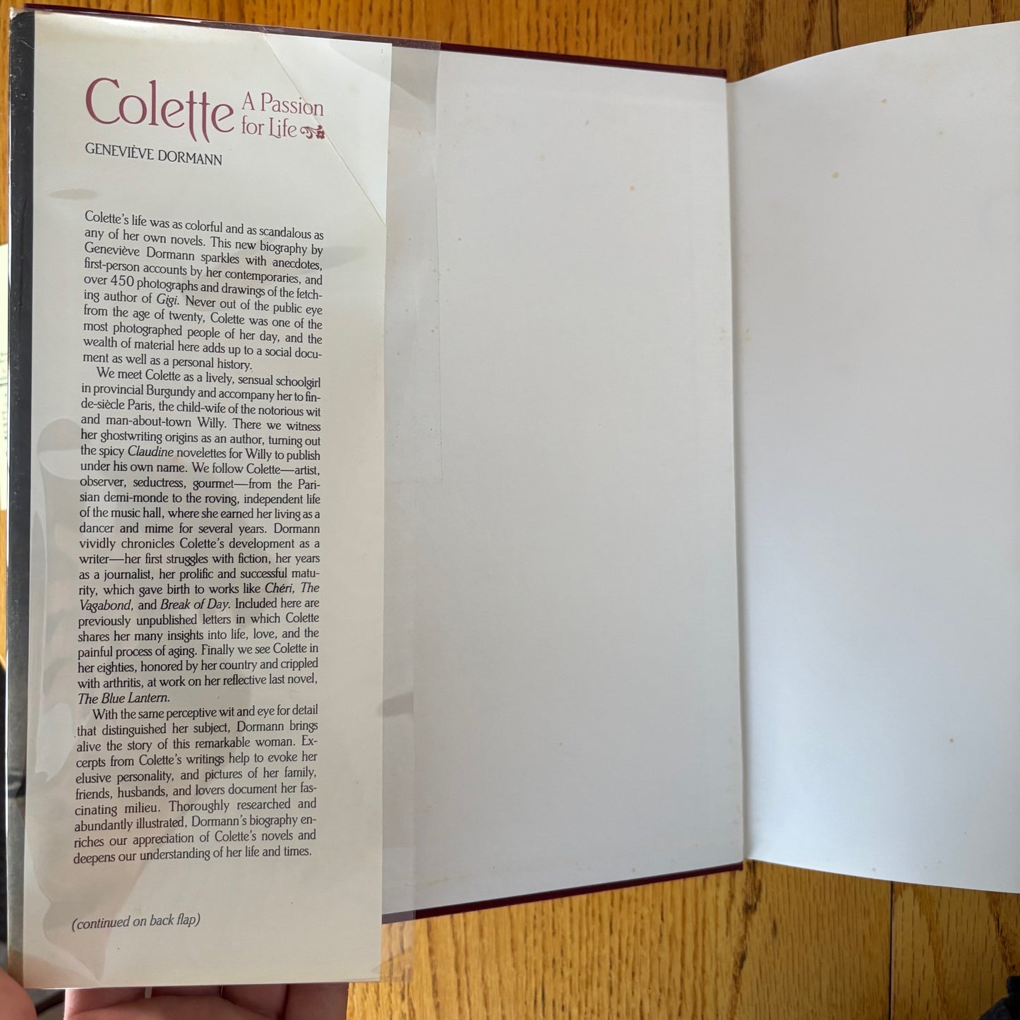 Genevieve Dormann - Colette: A Passion for Life