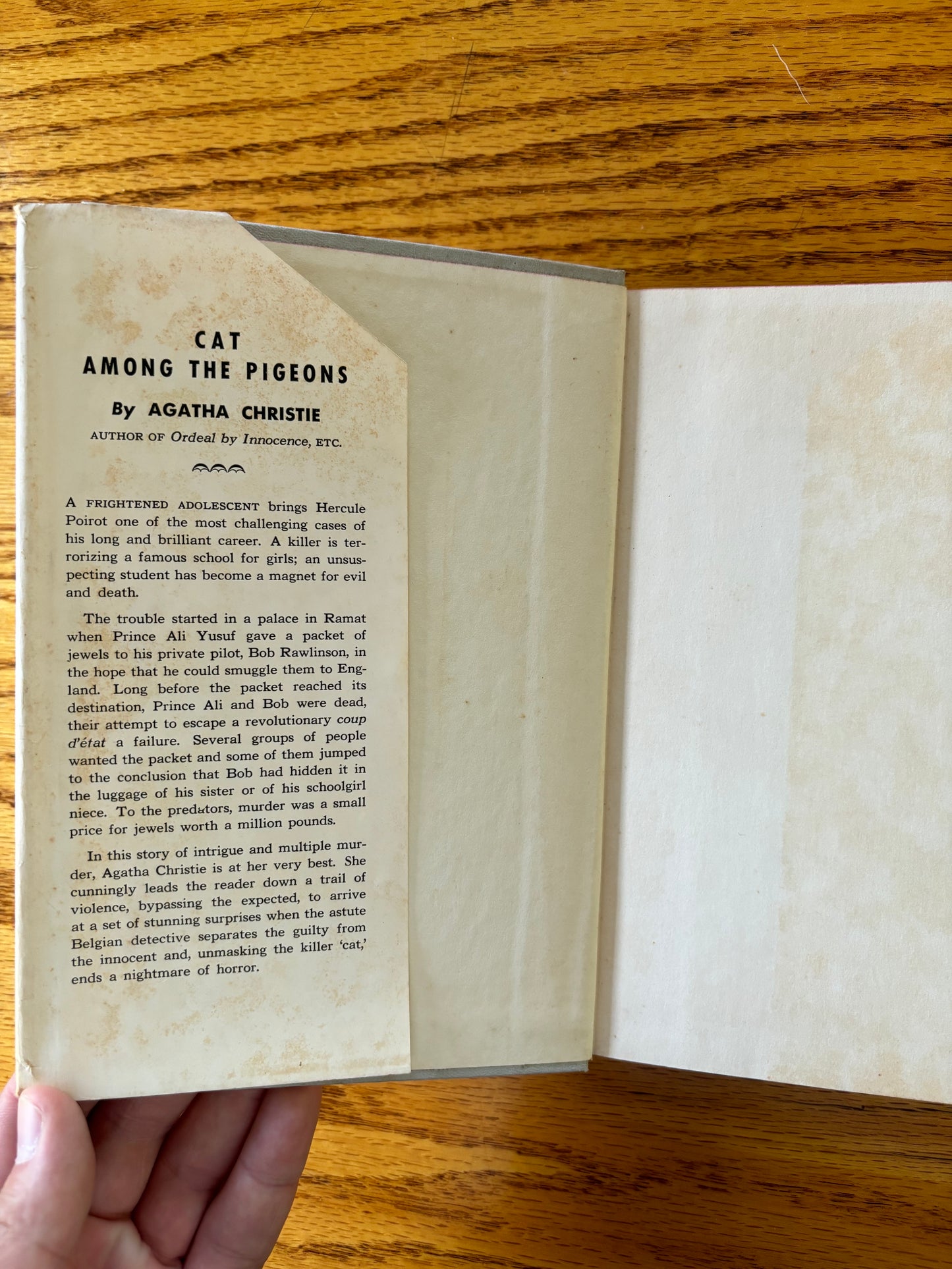 Agatha Christie - Cat Among the Pigeons - First Edition