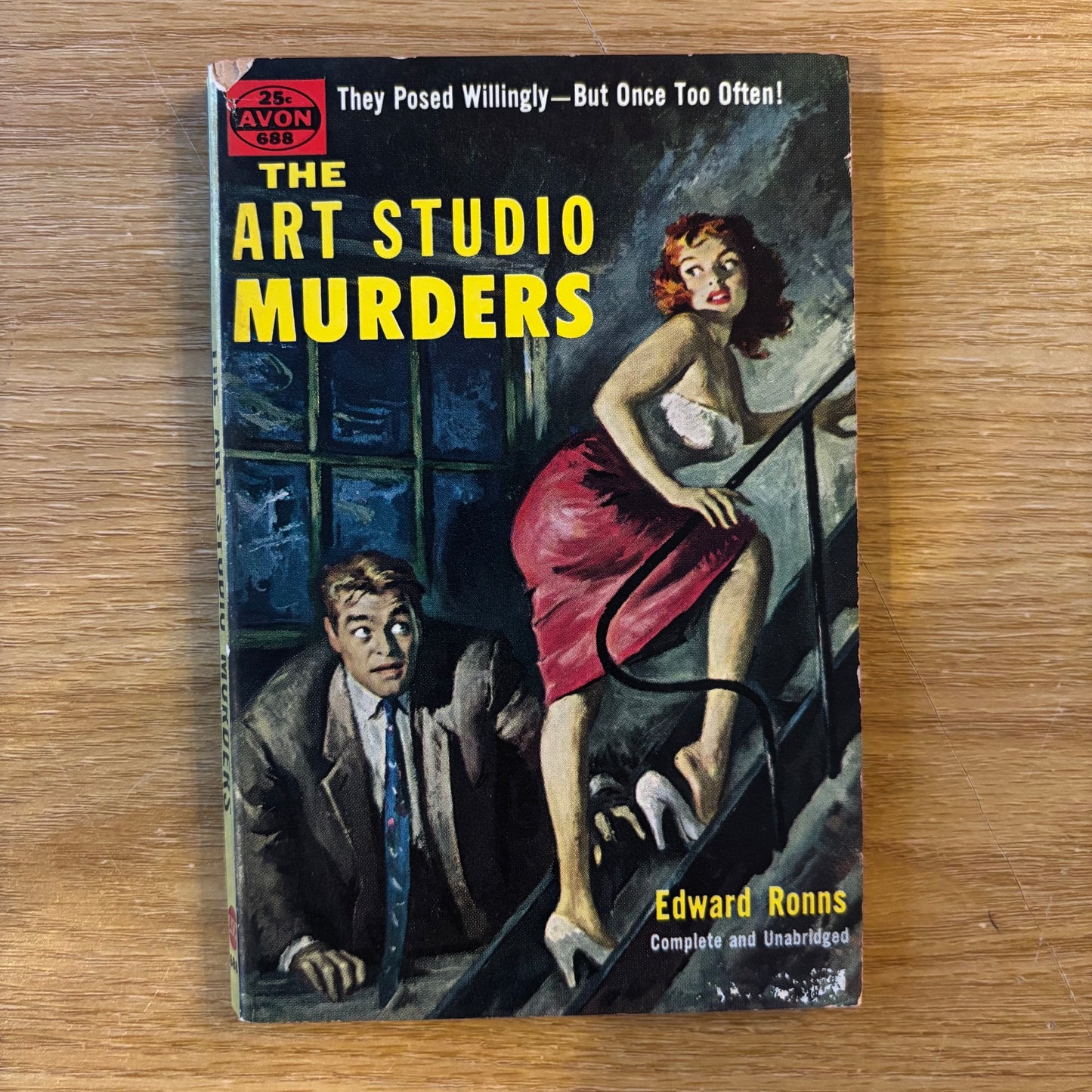 Edward Ronns - The Art Studio Murders - First Edition