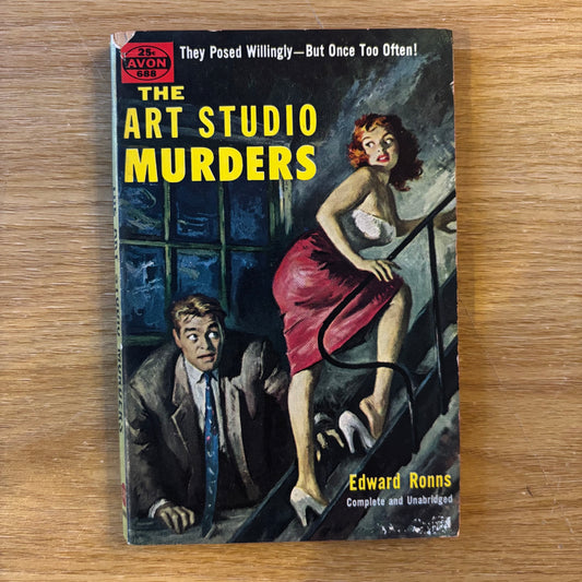 Edward Ronns - The Art Studio Murders - First Edition