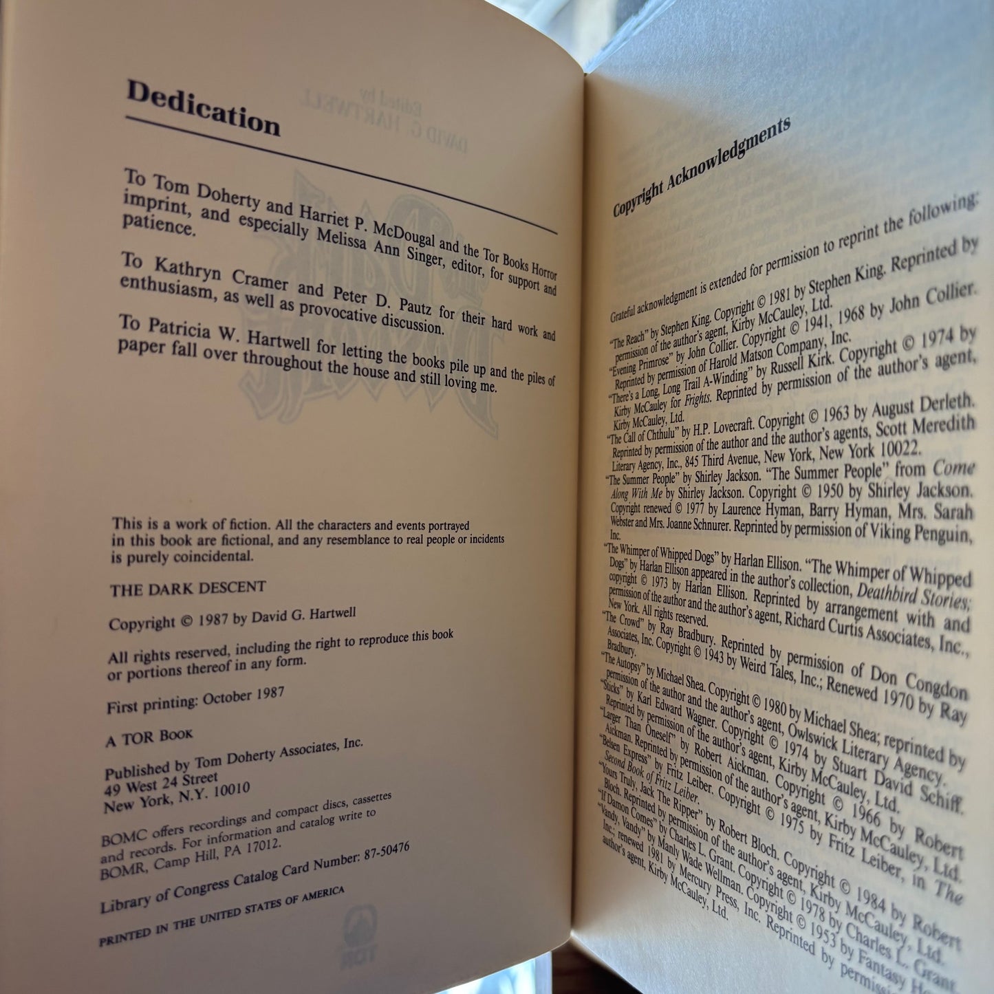 David G. Hartwell, ed. - The Dark Descent