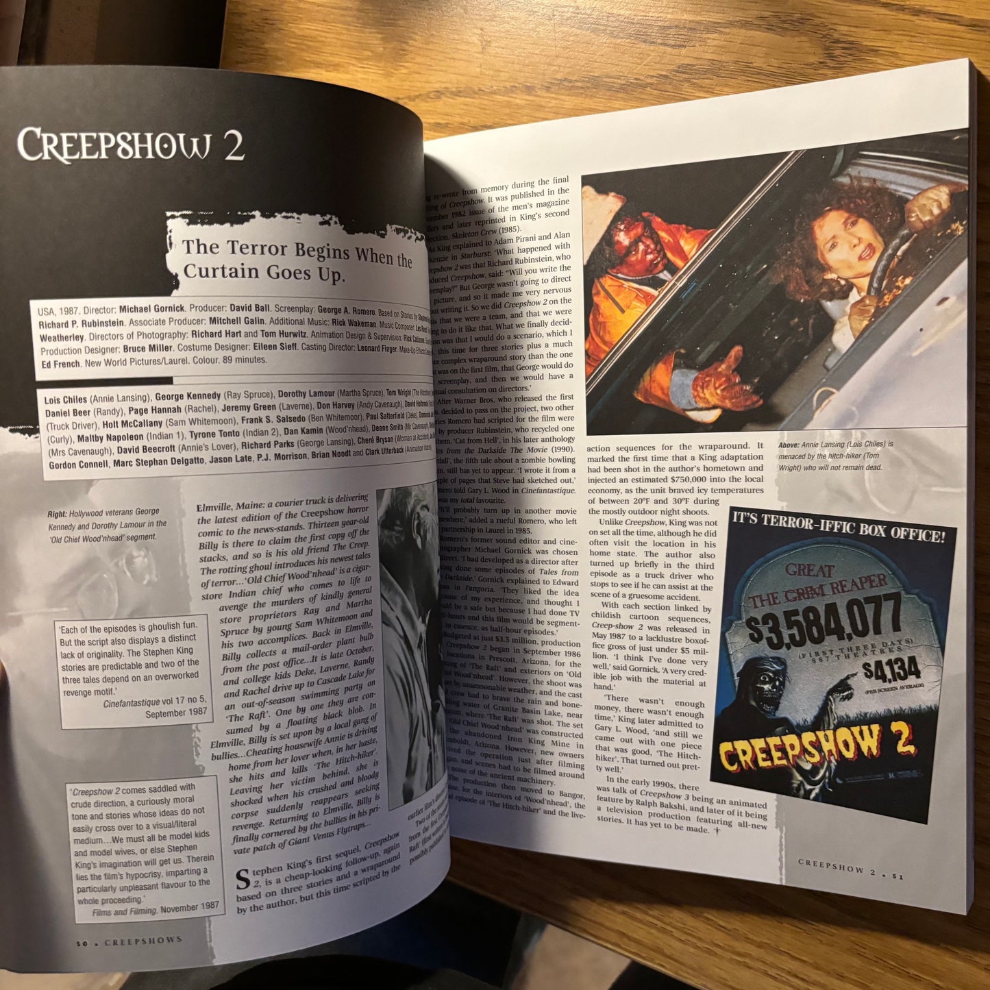 Stephen Jones - Creepshows: The Illustrated Stephen King Movie Guide - First Printing