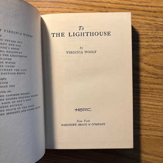 Virginia Woolf - To the Lighthouse