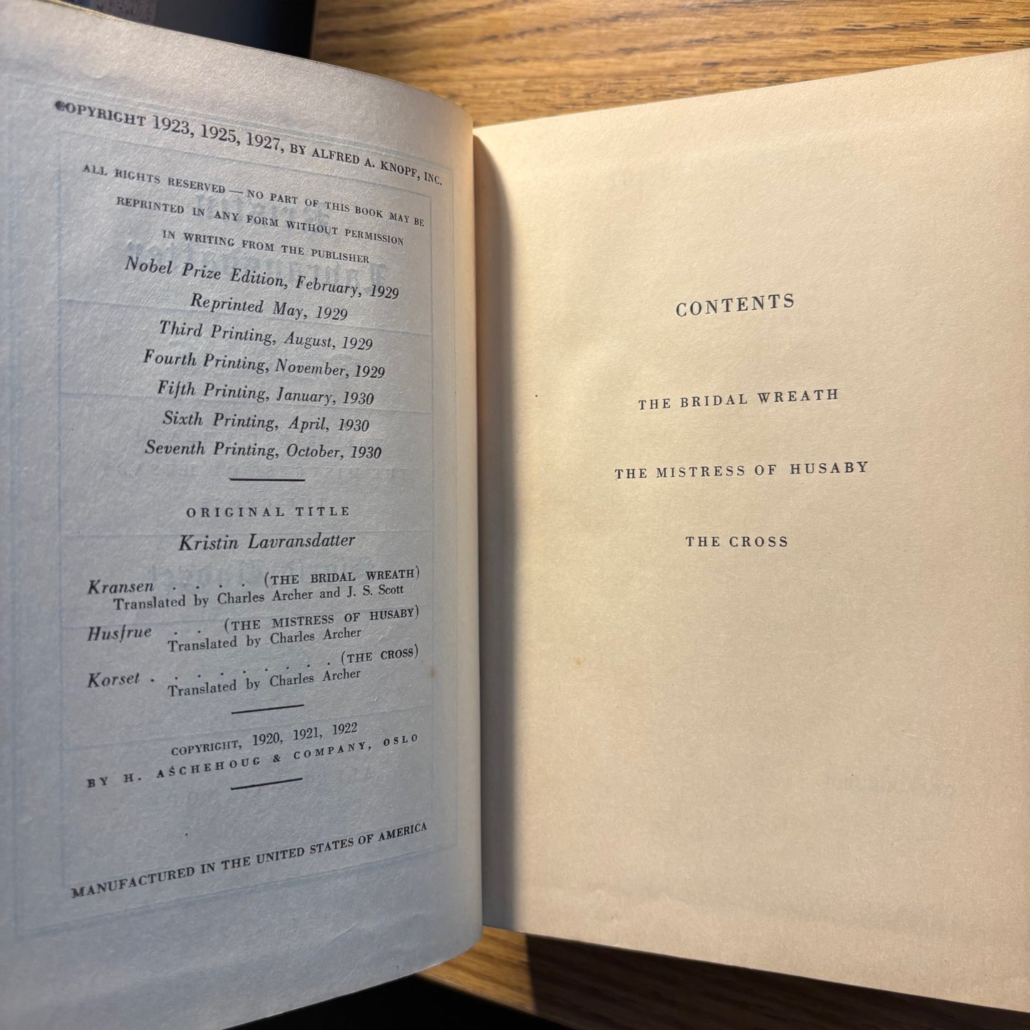 Sigrid Undset - Kristin Lavransdatter
