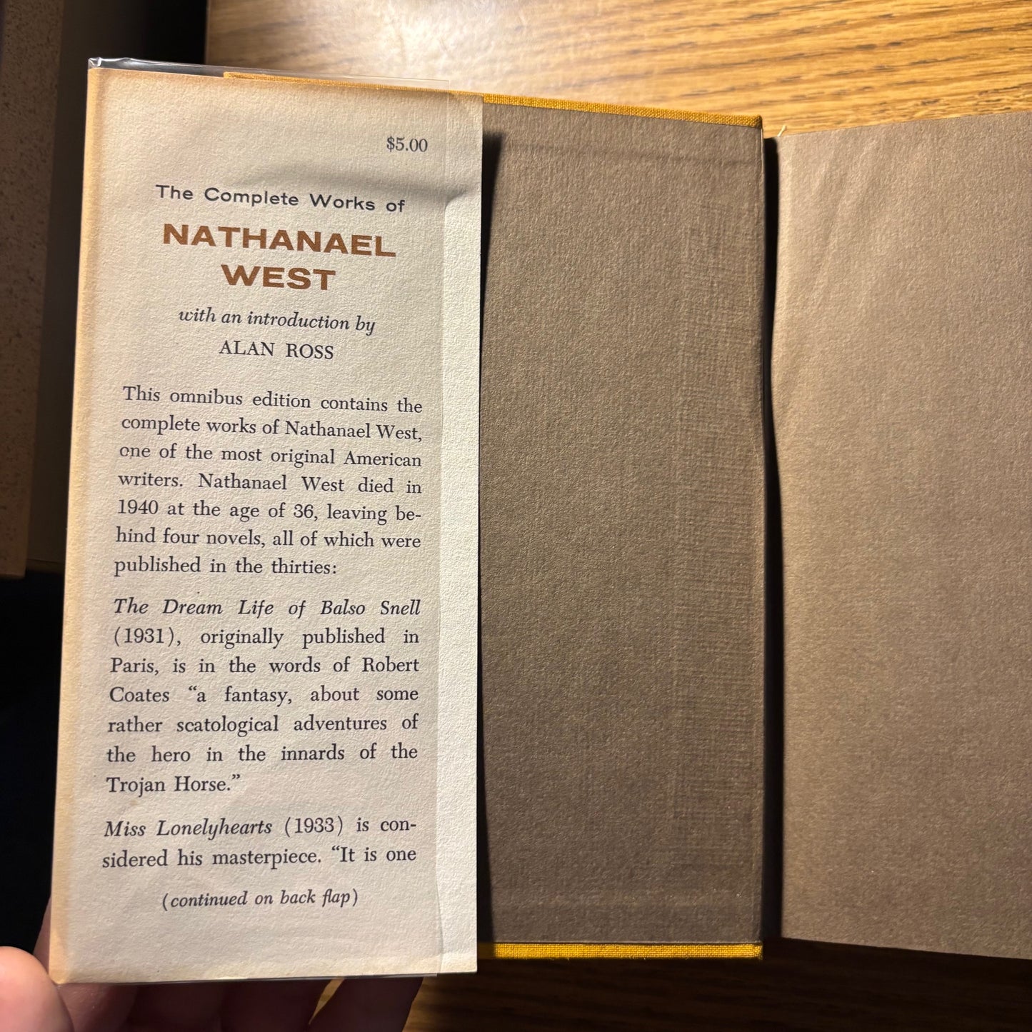 Nathanael West - The Complete Works - First Edition Third Printing