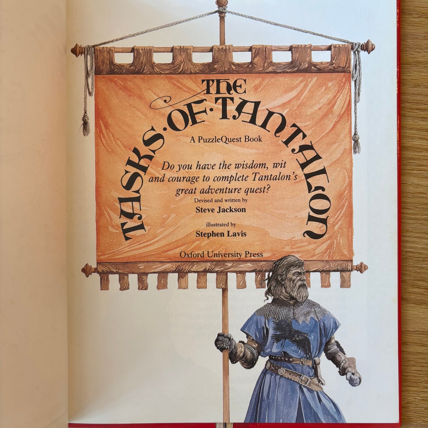 Steve Jackson - The Tasks of Tantalon - First Edition