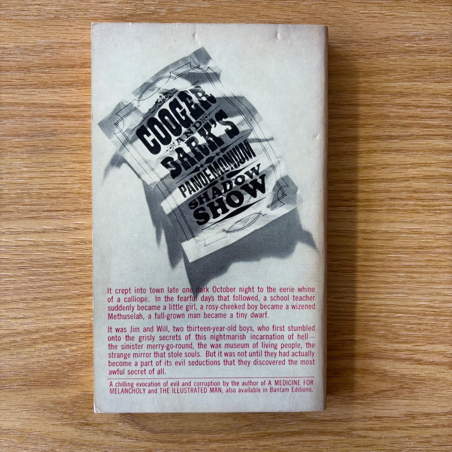 Ray Bradbury - Something Wicked This Way Comes - First Edition Paperback