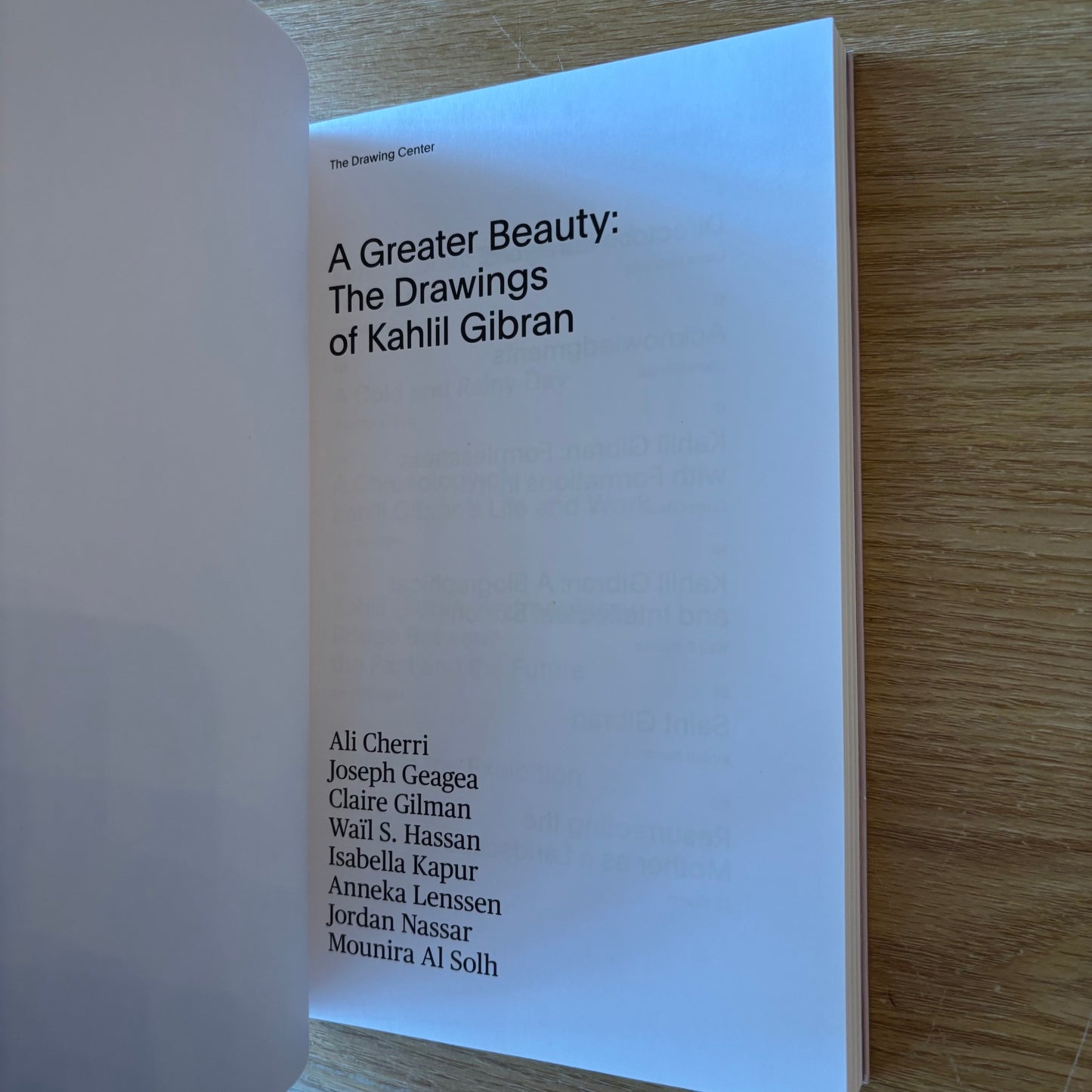 Kahlil Gibran - A Greater Beauty: The Drawings of Kahlil Gibran - First Edition