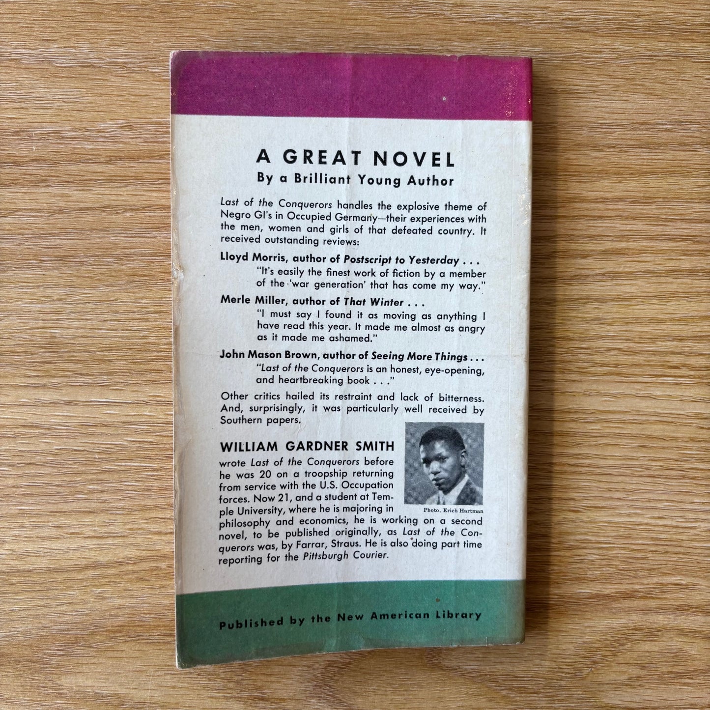 William Gardner Smith - Last of the Conquerors