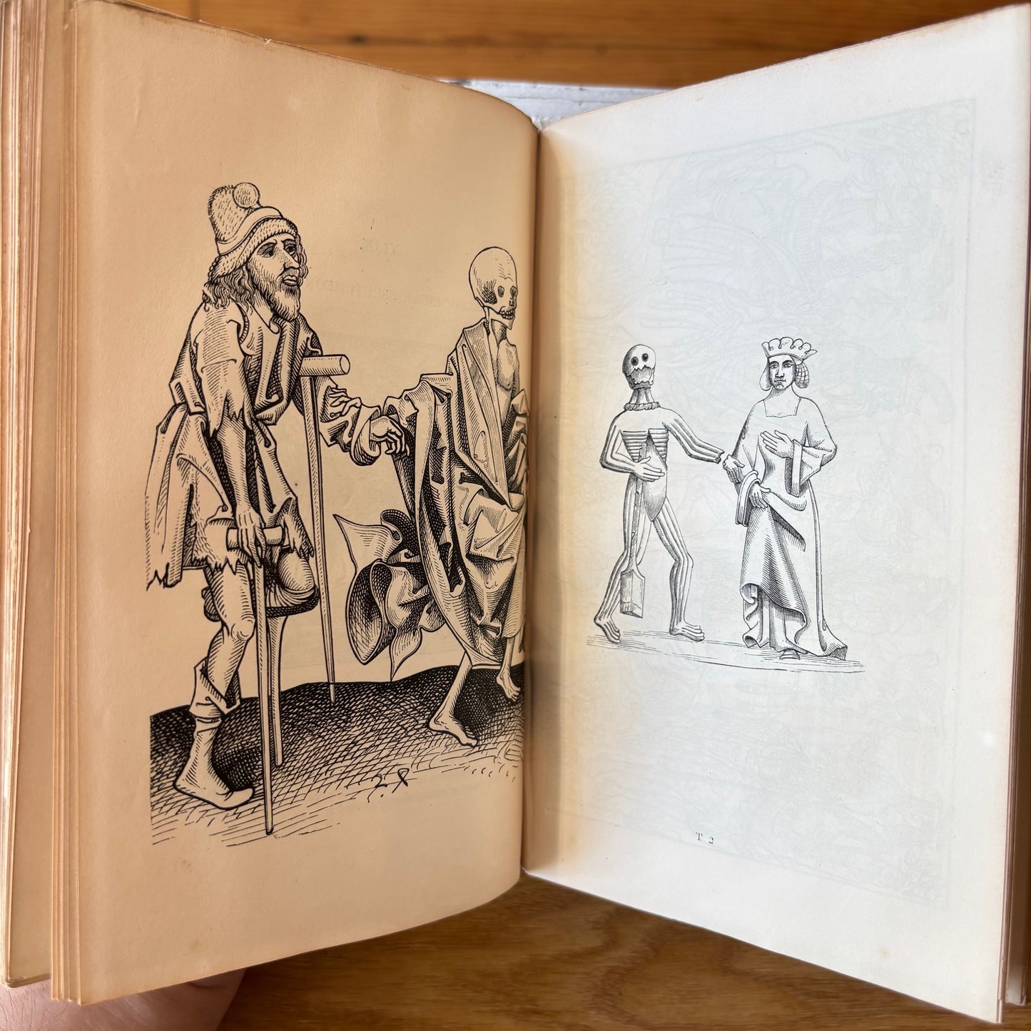 (Hans Holbein the Younger) Holbein's Dance of Death / Holbein's Bible Cuts - 1858 Edition