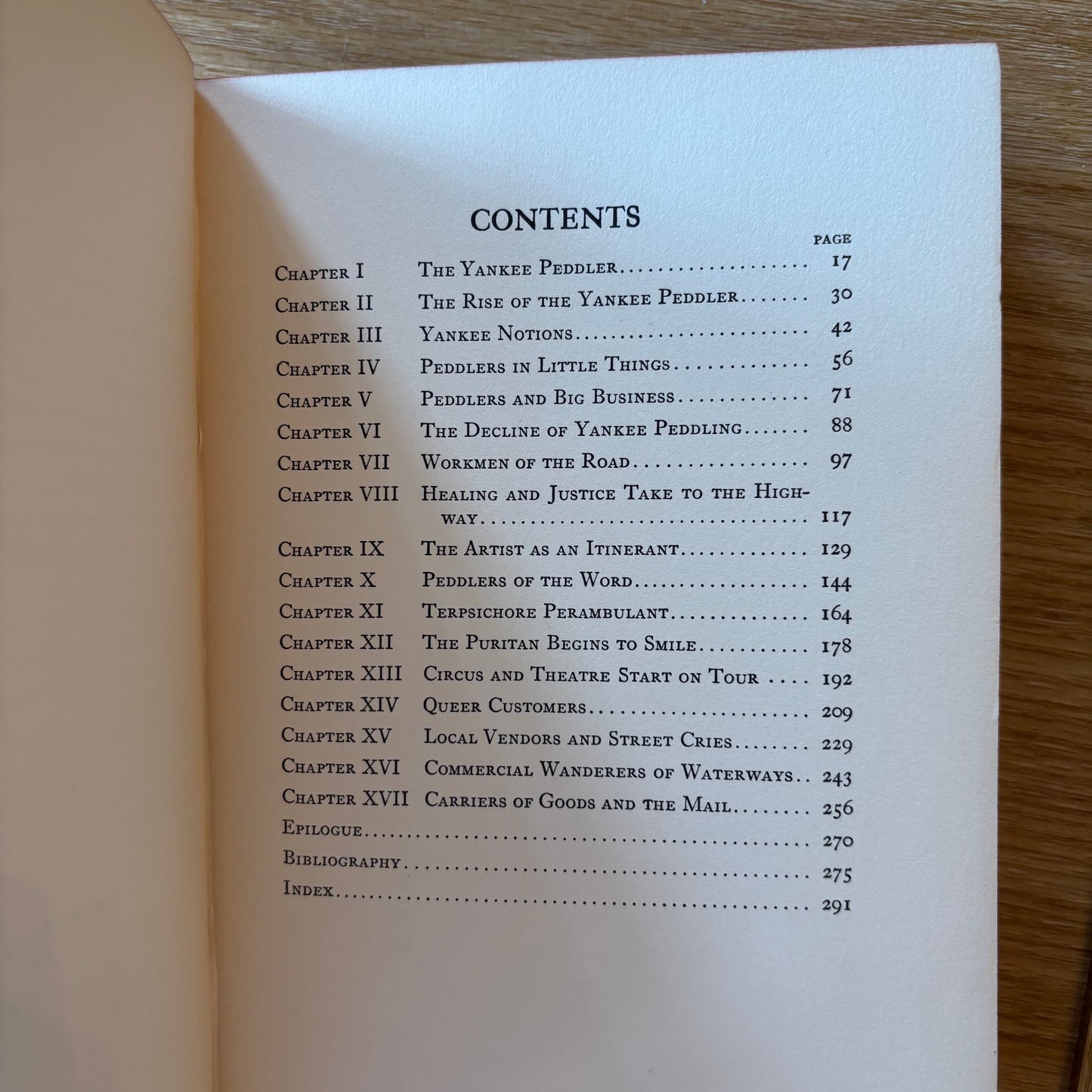 Richardson Wright - Hawkers & Walkers in Early America - First Edition