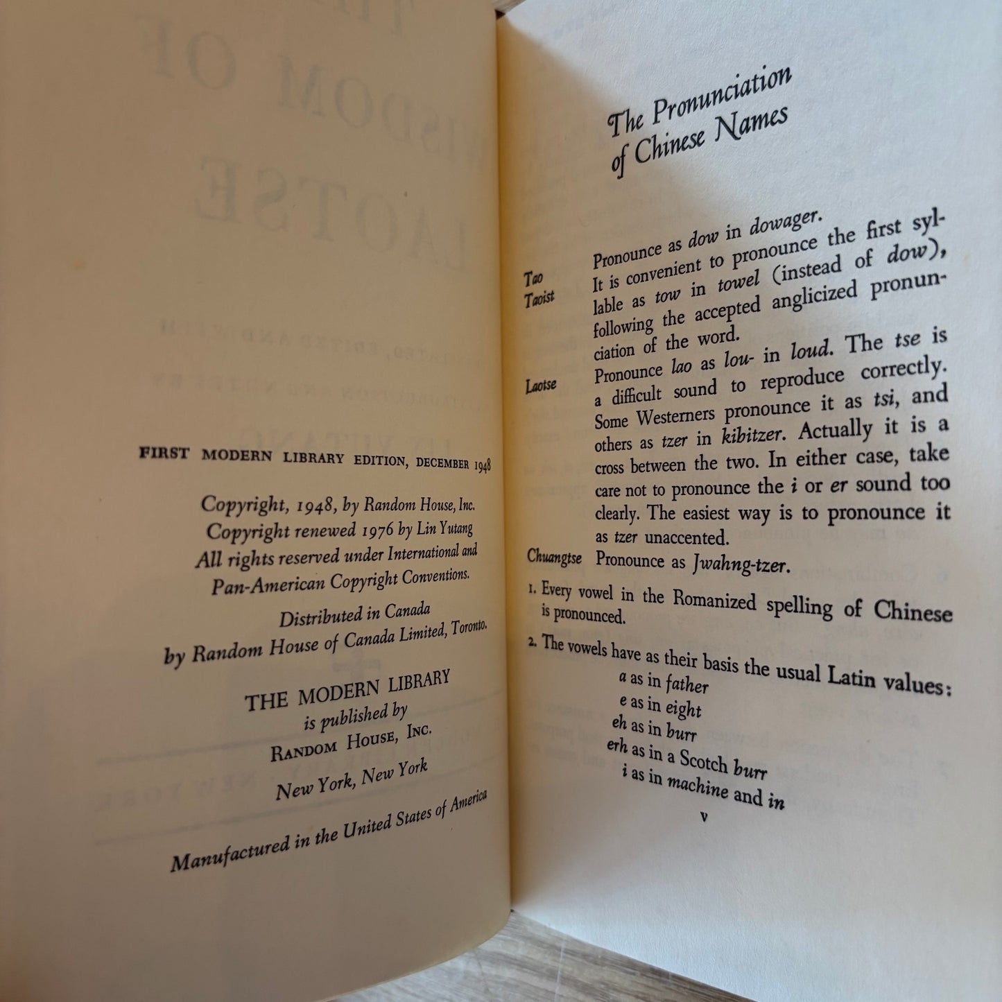 Laotse - The Wisdom of Laotse - Modern Library