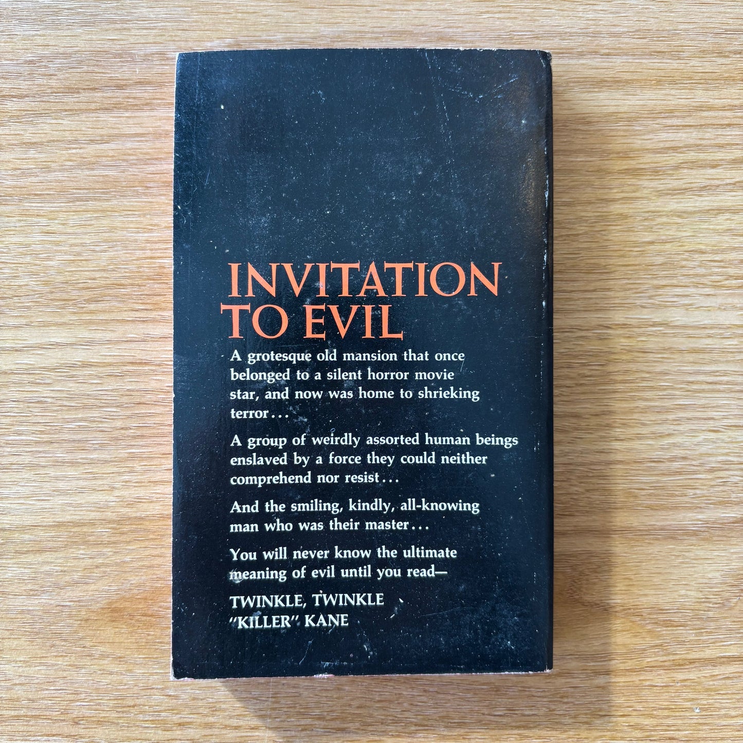 William Peter Blatty - Twinkle, Twinkle, "Killer" Kane - First Edition Paperback