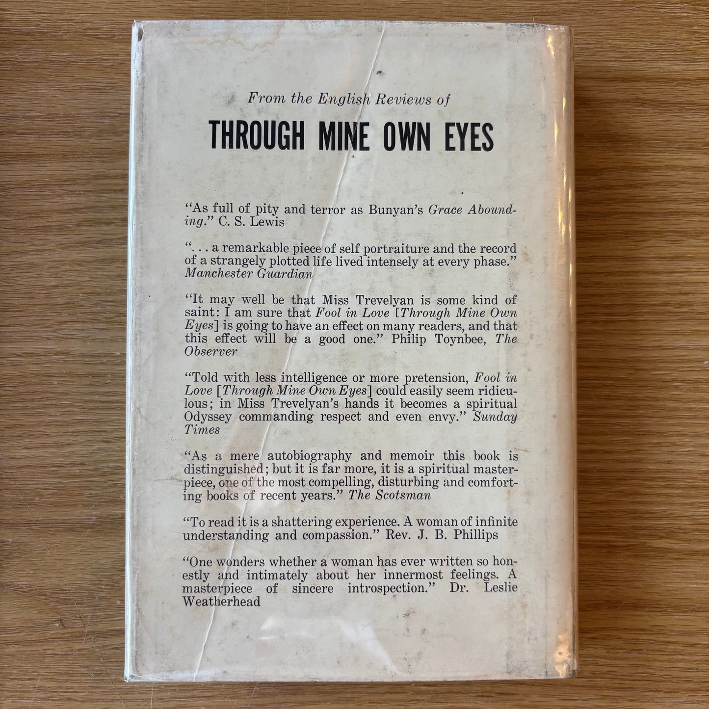 Katharine Trevelyan - Through Mine Own Eyes: The Autobiography of a Natural Mystic - First Edition