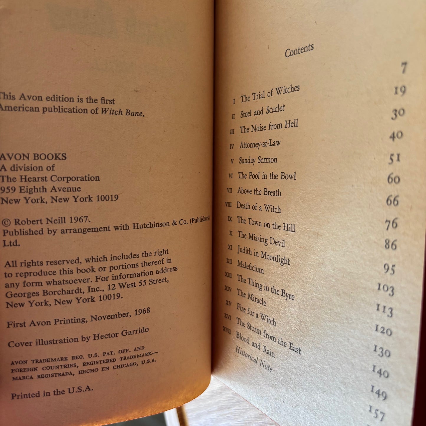 Robert Neill - Witch Bane - First Edition Paperback