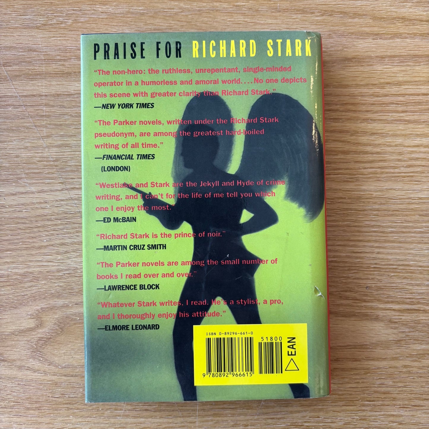 Richard Stark - Comeback - Signed First Edition