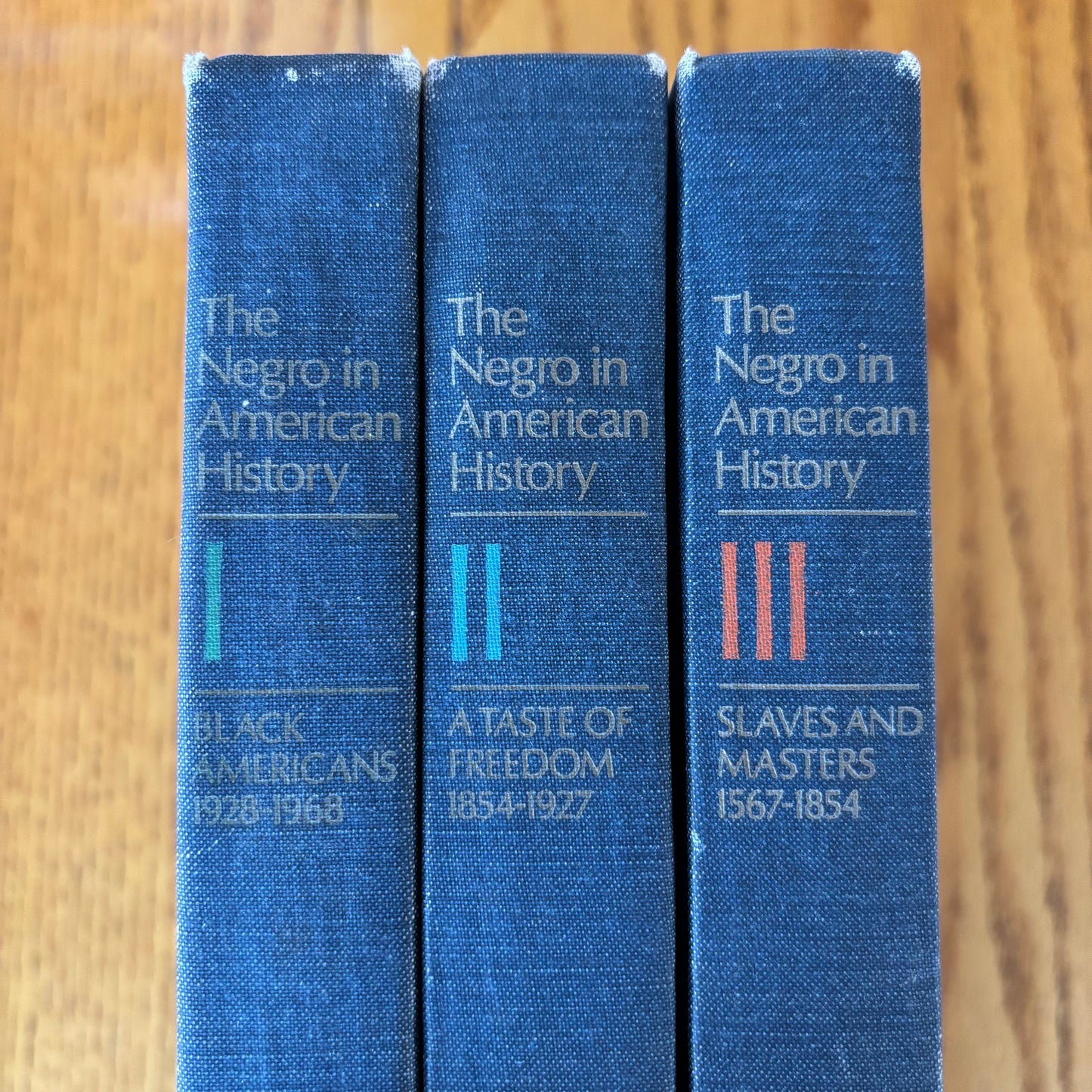 The Negro in American History - Volumes I-III