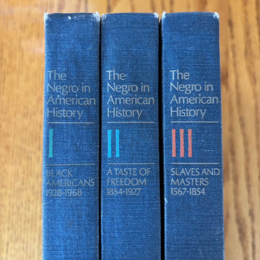 The Negro in American History - Volumes I-III