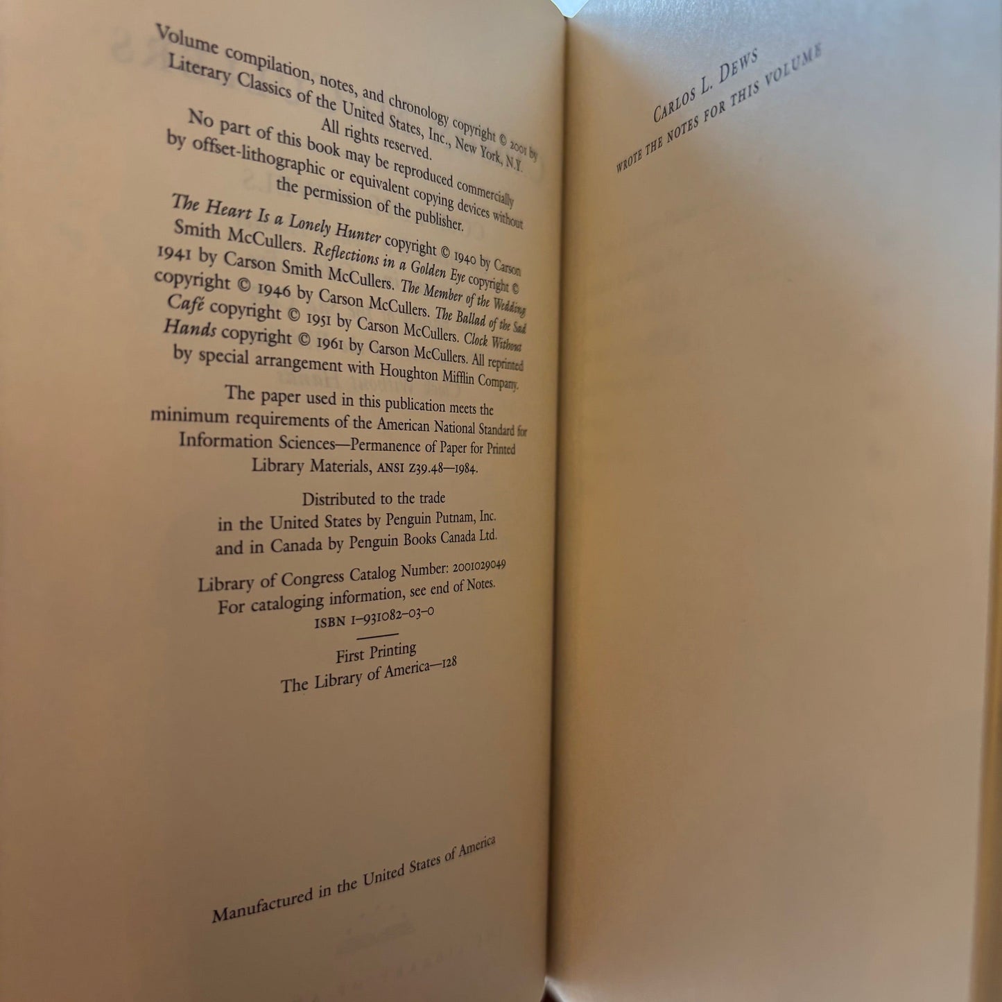 Carson McCullers - Complete Novels