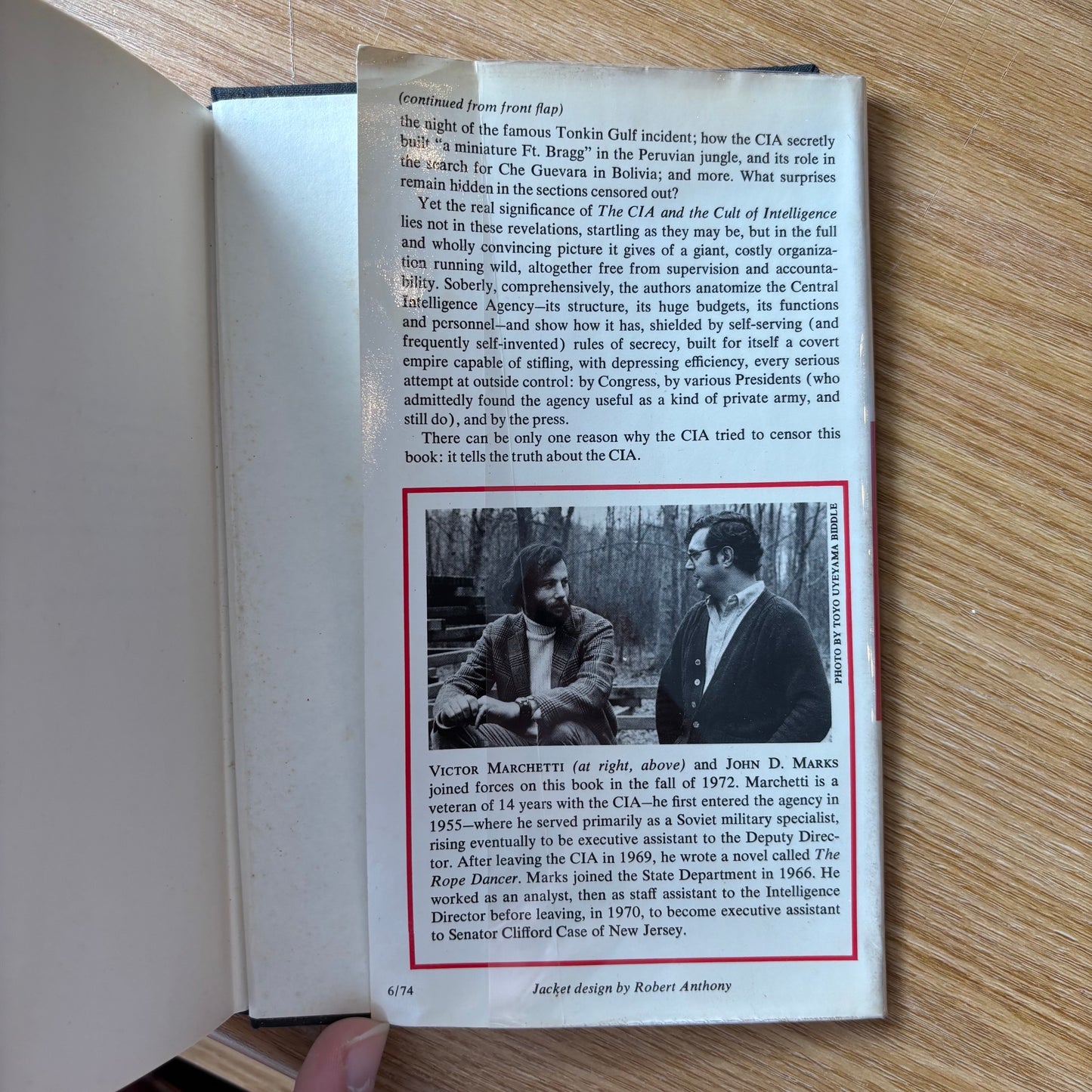 Victor Marchetti & John D. Marks - The CIA and the Cult of Intelligence - First Edition