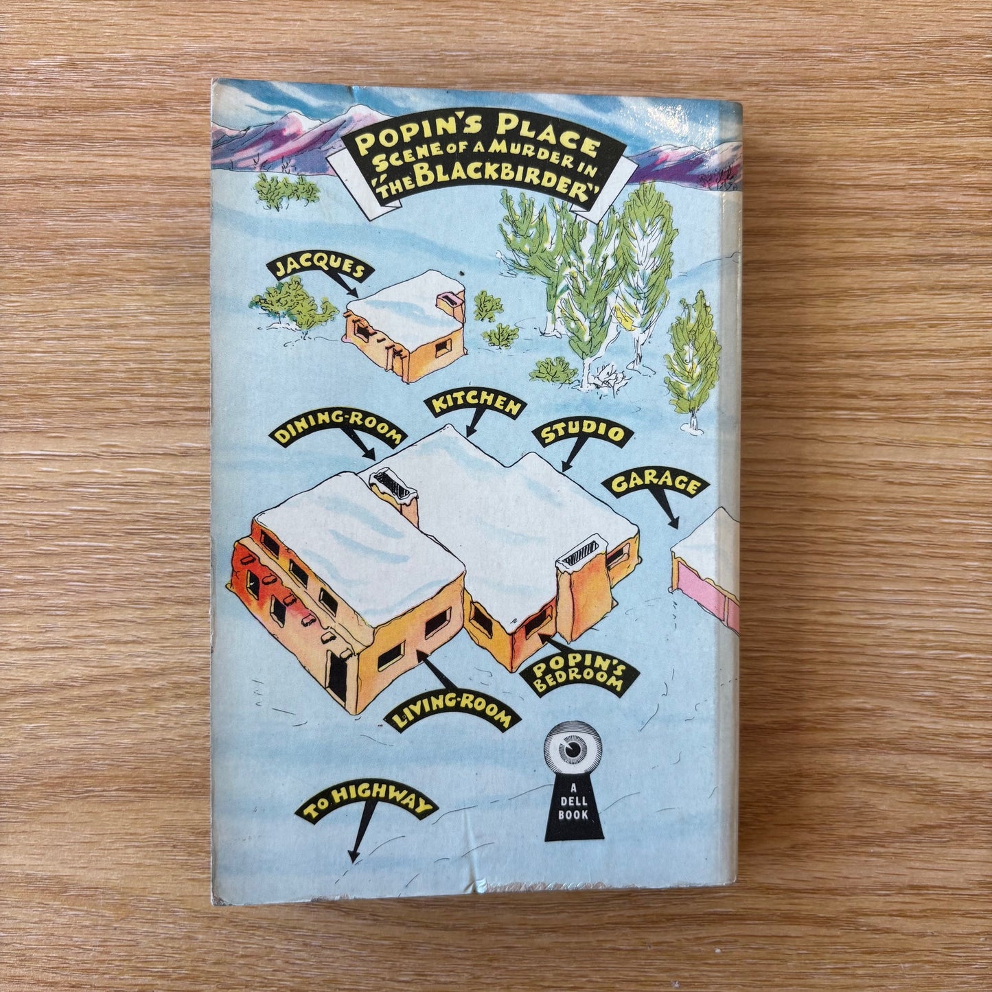 Dorothy B. Hughes - The Blackbirder - Dell Mapback