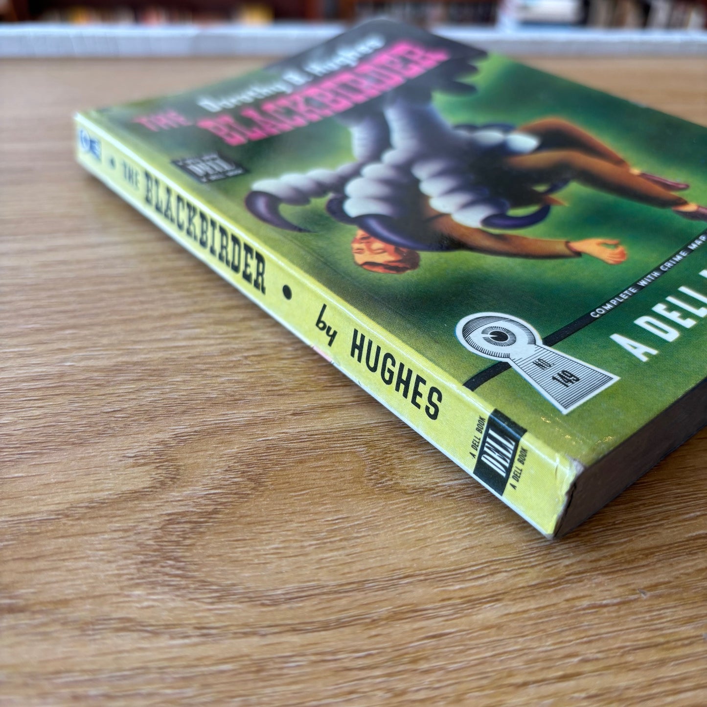 Dorothy B. Hughes - The Blackbirder - Dell Mapback