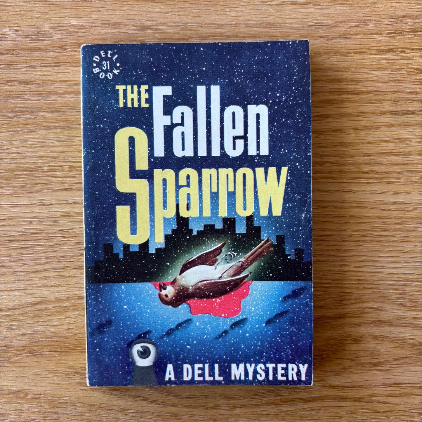 Dorothy B. Hughes - The Fallen Sparrow - Dell Mapback