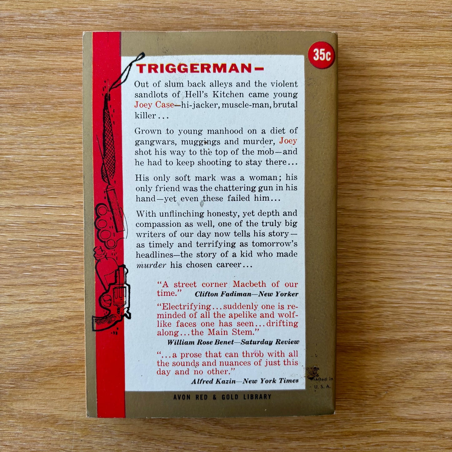 Benjamin Appel - Life and Death of a Tough Guy - First Edition