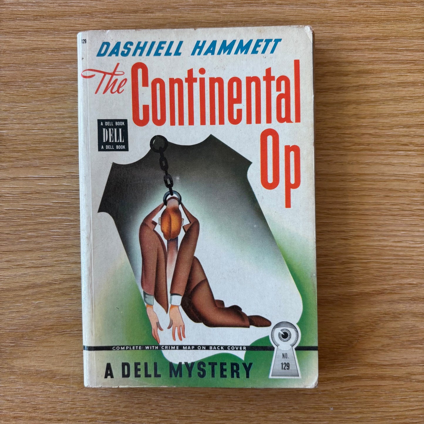 Dashiell Hammett - The Continental Op - Dell Mapback