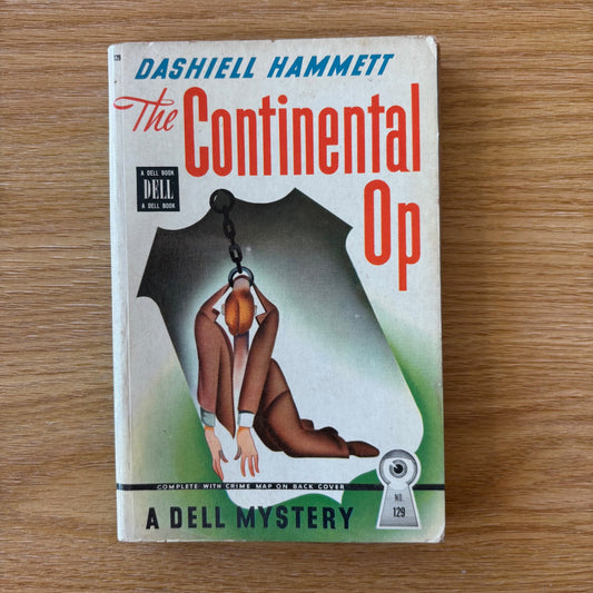 Dashiell Hammett - The Continental Op - Dell Mapback